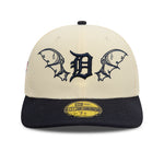 New Era 59FIFTY fitted cap med Detroit Tigers TEAM WINGS logo i stenfarve, sporty baseball cap til fans