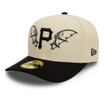 New Era - 59FIFTY Fitted - Pittsburgh Pirates Cooperstown - TEAM WINGS - Stone/Black - Headz Up 