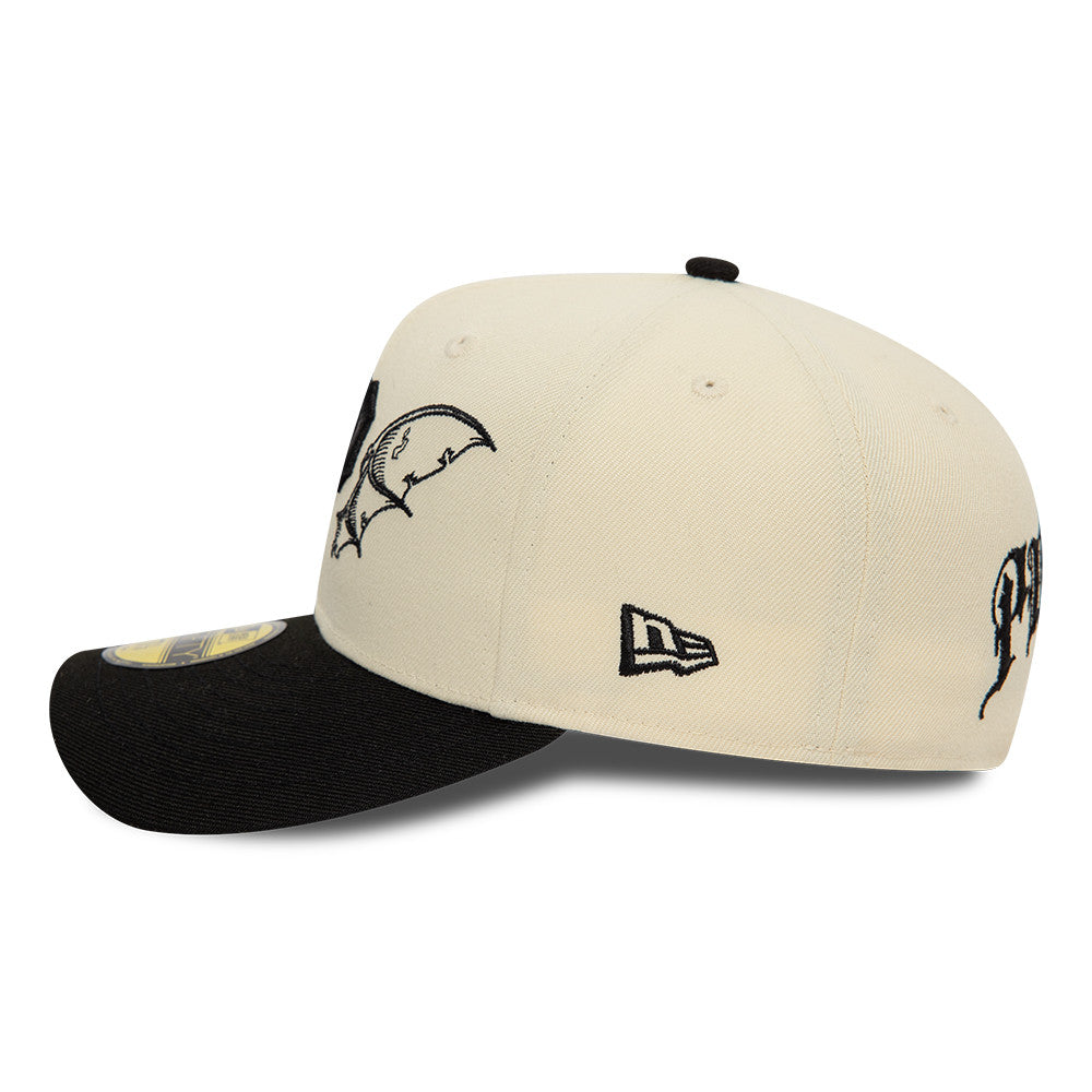 New Era - 59FIFTY Fitted - Pittsburgh Pirates Cooperstown - TEAM WINGS - Stone/Black - Headz Up 