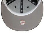 Sort New Era 59FIFTY fitted cap med Chicago White Sox logo og zodiac-design, komfortabel og stilfuld hovedbeklædning