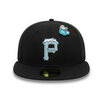 New Era - 59FIFTY Fitted Cap - MLB Pin Pack - Pittsburgh Pirates - Black - Headz Up 