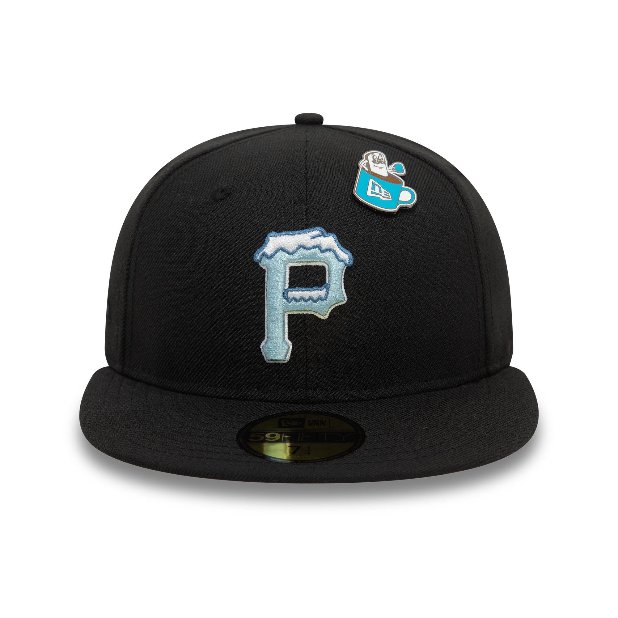 New Era - 59FIFTY Fitted Cap - MLB Pin Pack - Pittsburgh Pirates - Black - Headz Up 
