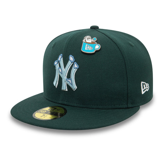 New Era - 59FIFTY Fitted Cap - MLB Pin Pack - New York Yankees - Dark Green