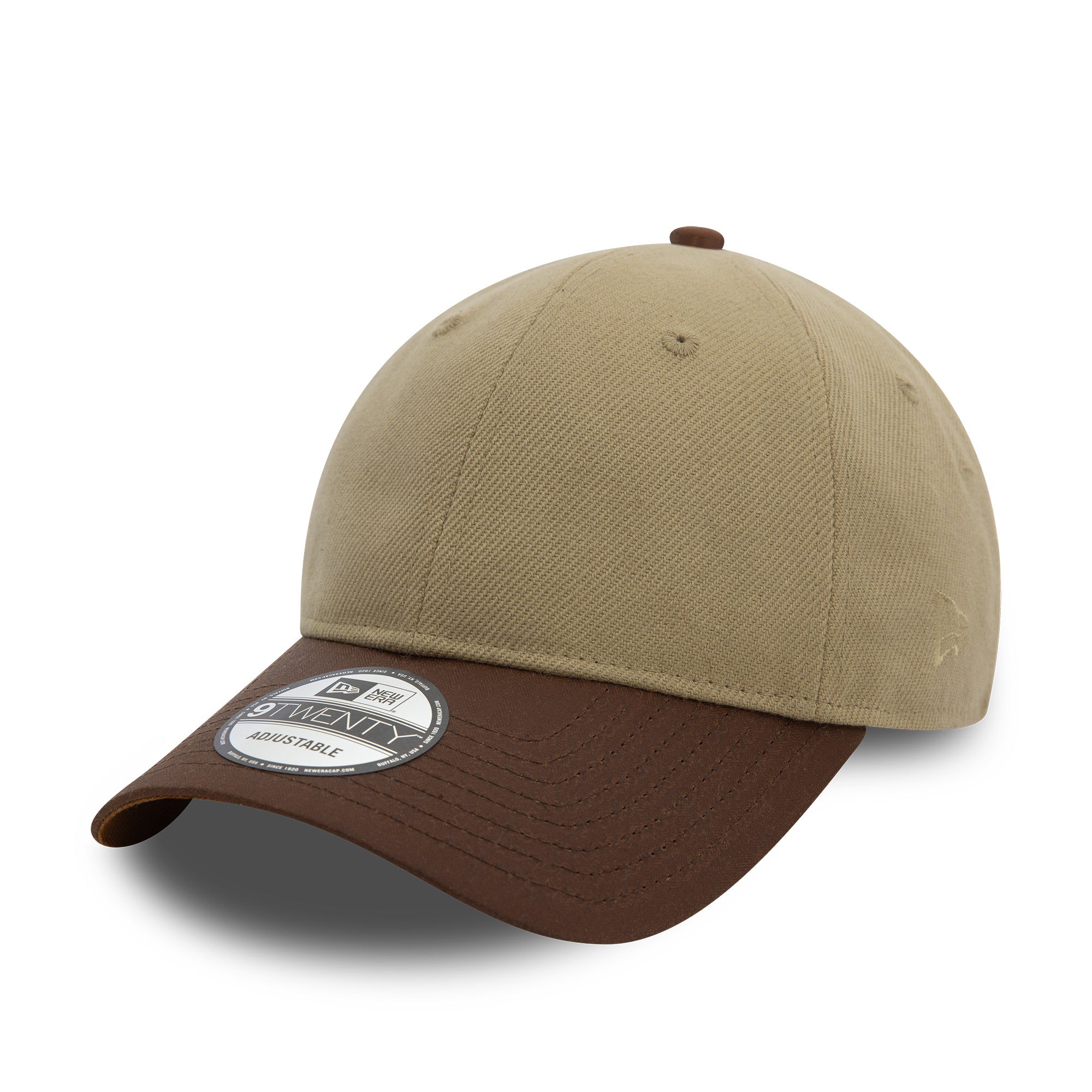 New Era - 9TWENTY Dad Cap - IMG Heavy Twill - Tan - Headz Up 