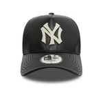 New Era - New York Yankees - Leather Trucker Cap - Black - Headz Up 