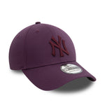 New Era - 39THIRTY - League Essential - New York Yankees - Dark Purple/Dark Purple - Headz Up 