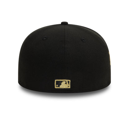 New Era - 59FIFTY Fitted Cap - New York Yankees Cooperstown - Metallic - Black/Gold