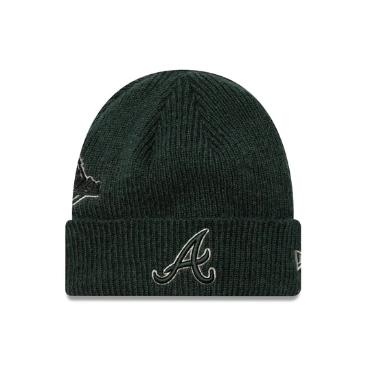 New Era - WS Patch Beanie - Atlanta Braves - Dark Green