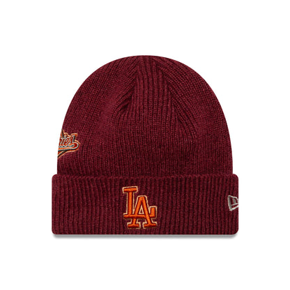 New Era - WS Patch Beanie - Los Angeles Dodgers - Rust