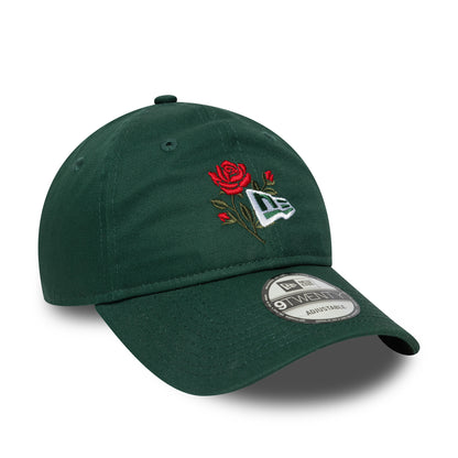 New Era - 9TWENTY - NE Rose Icon - Dark Green