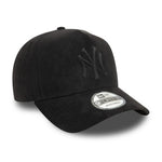 New Era - New York Yankees - FAUX SUEDE - E-Frame Cap - Black - Headz Up 