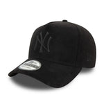 New Era - New York Yankees - FAUX SUEDE - E-Frame Cap - Black - Headz Up 