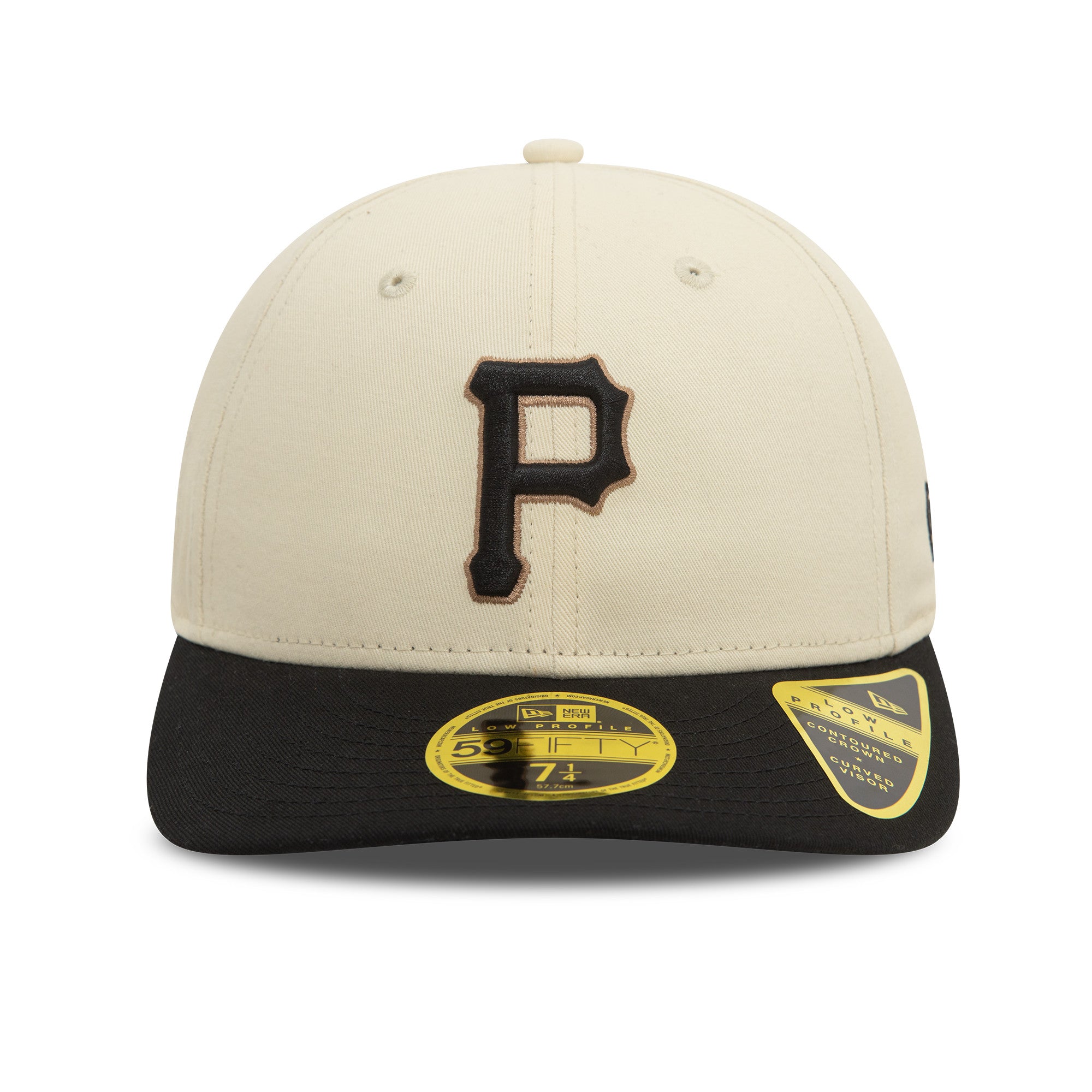 New Era - 59FIFTY Fitted Low Profile - Seasonal WS - Pittsburgh Pirates - Stone/Black - Headz Up 