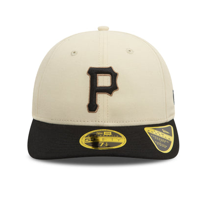 New Era - 59FIFTY Fitted Low Profile - Seasonal WS - Pittsburgh Pirates - Stone/Black