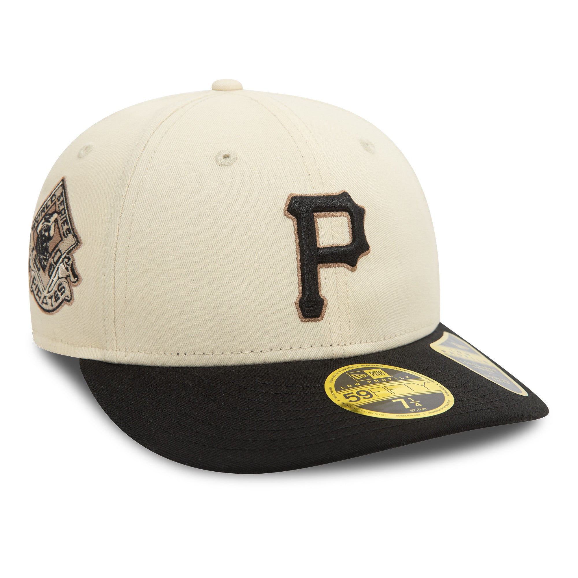 New Era - 59FIFTY Fitted Low Profile - Seasonal WS - Pittsburgh Pirates - Stone/Black - Headz Up 