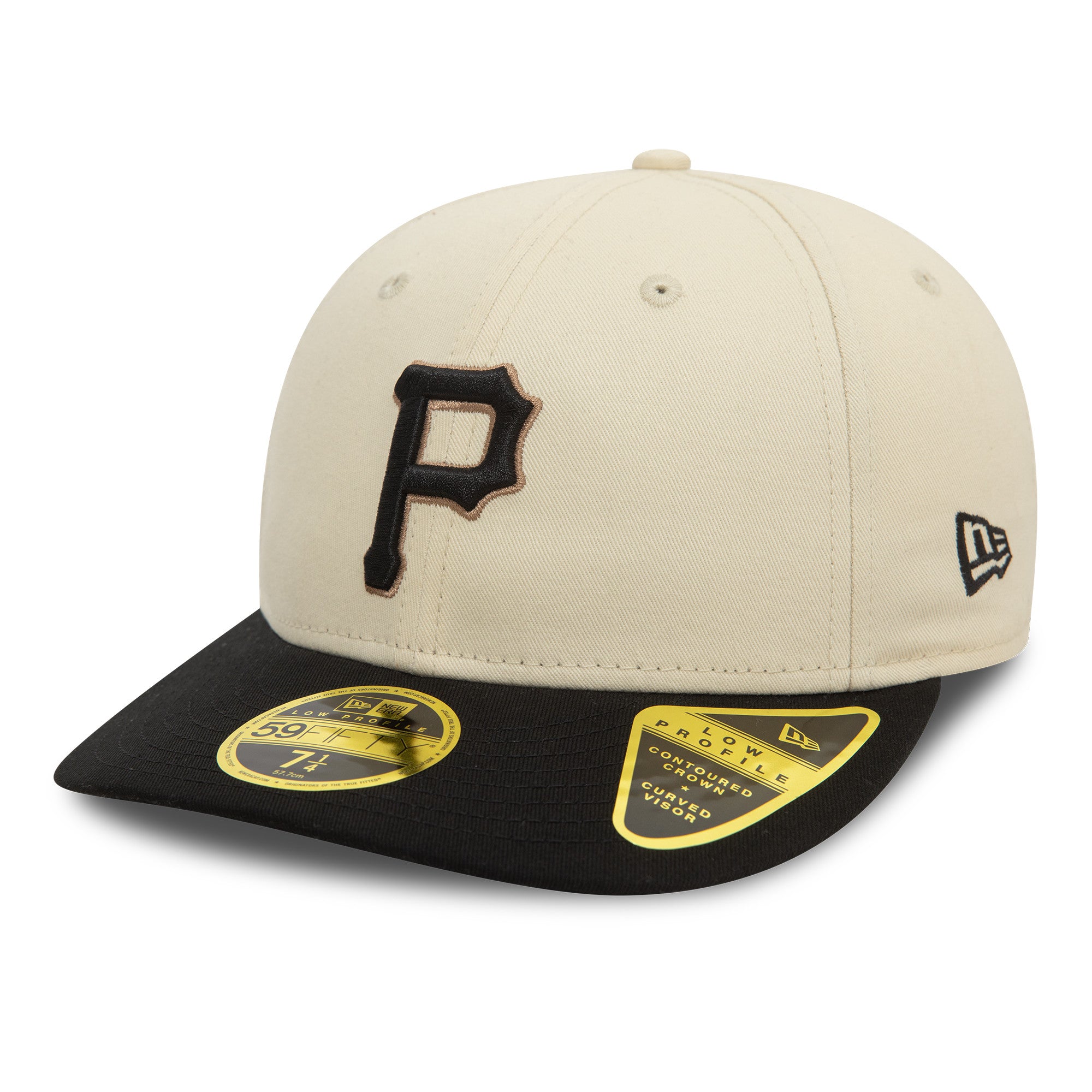 New Era - 59FIFTY Fitted Low Profile - Seasonal WS - Pittsburgh Pirates - Stone/Black - Headz Up 