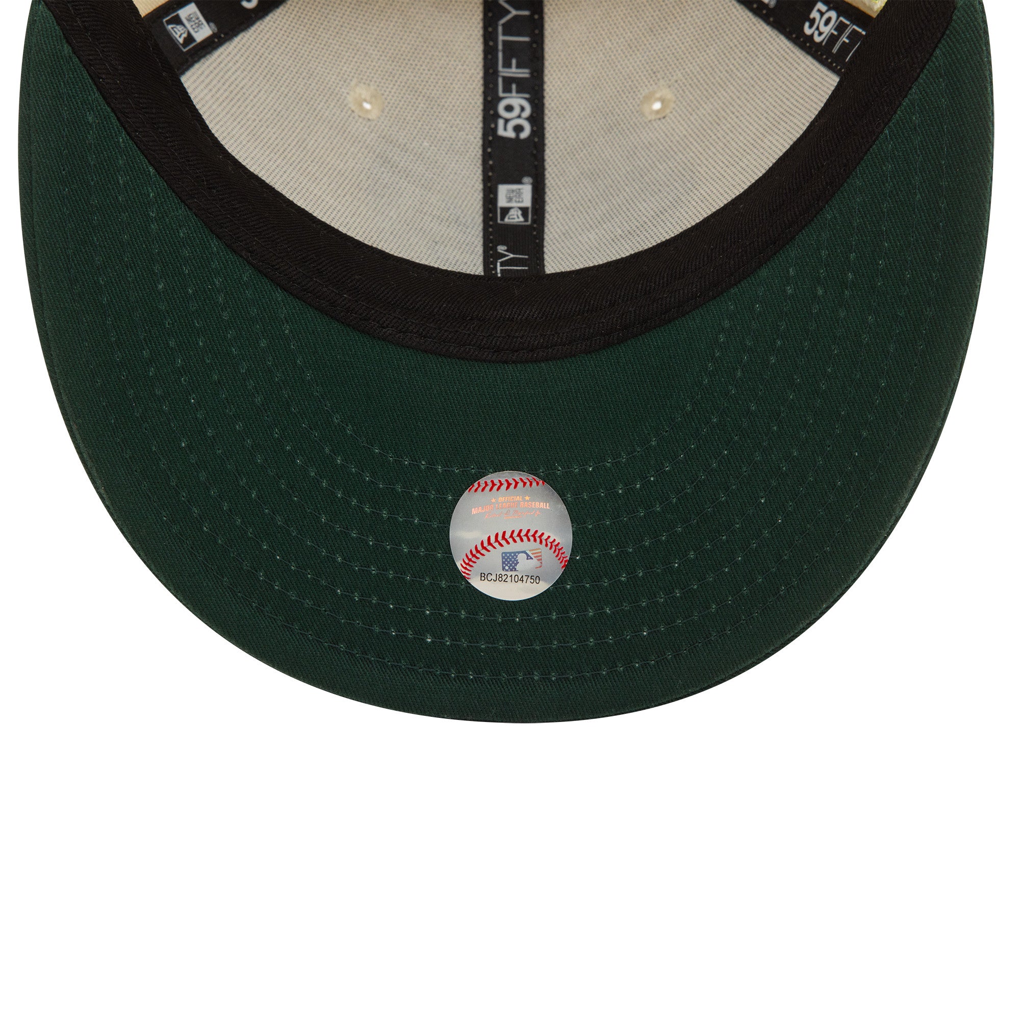New Era - 59FIFTY Fitted Low Profile - Seasonal WS - Atlanta Braves - Stone/Dark Green - Headz Up 