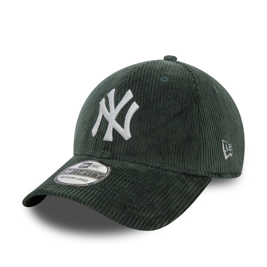 New Era - 39THIRTY - New York Yankees - CORD - Dark Green