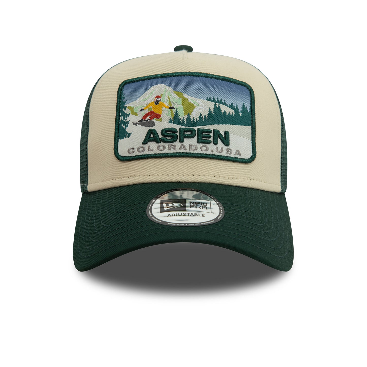 New Era - Ski Patch Trucker Cap - Dark Green