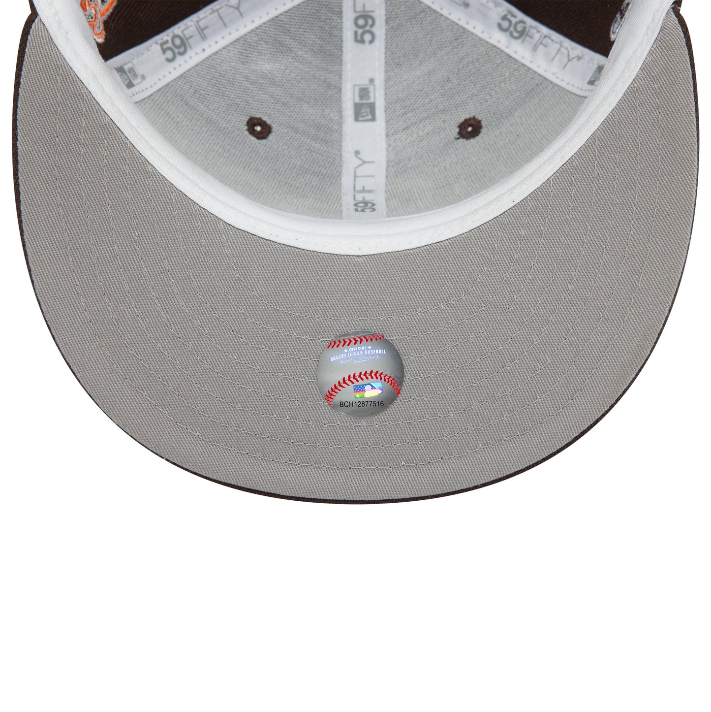 New Era - 59FIFTY Fitted Cap - Cooperstown Patch - San Diego Padres - Brown