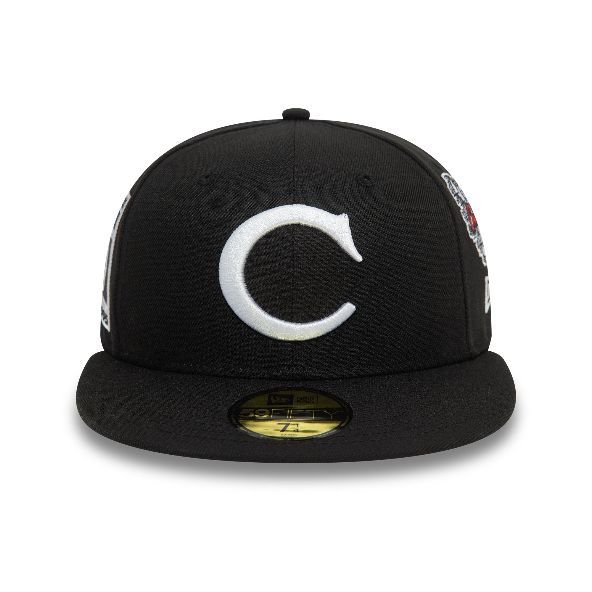 New Era - 59FIFTY Fitted Cap - Cooperstown Patch - Chicago White Sox - Black - Headz Up 