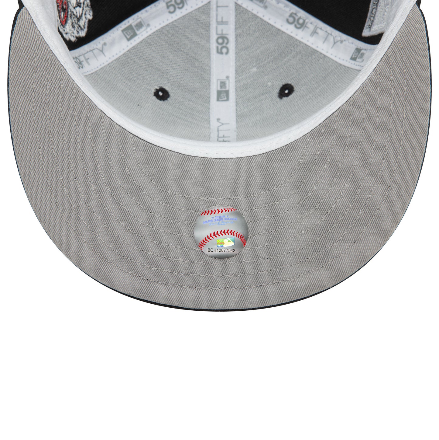 New Era - 59FIFTY Fitted Cap - Cooperstown Patch - Chicago White Sox - Black