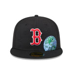 New Era - NE Global - 59Fifty Fitted Cap - Boston Red Sox - Black - Headz Up 
