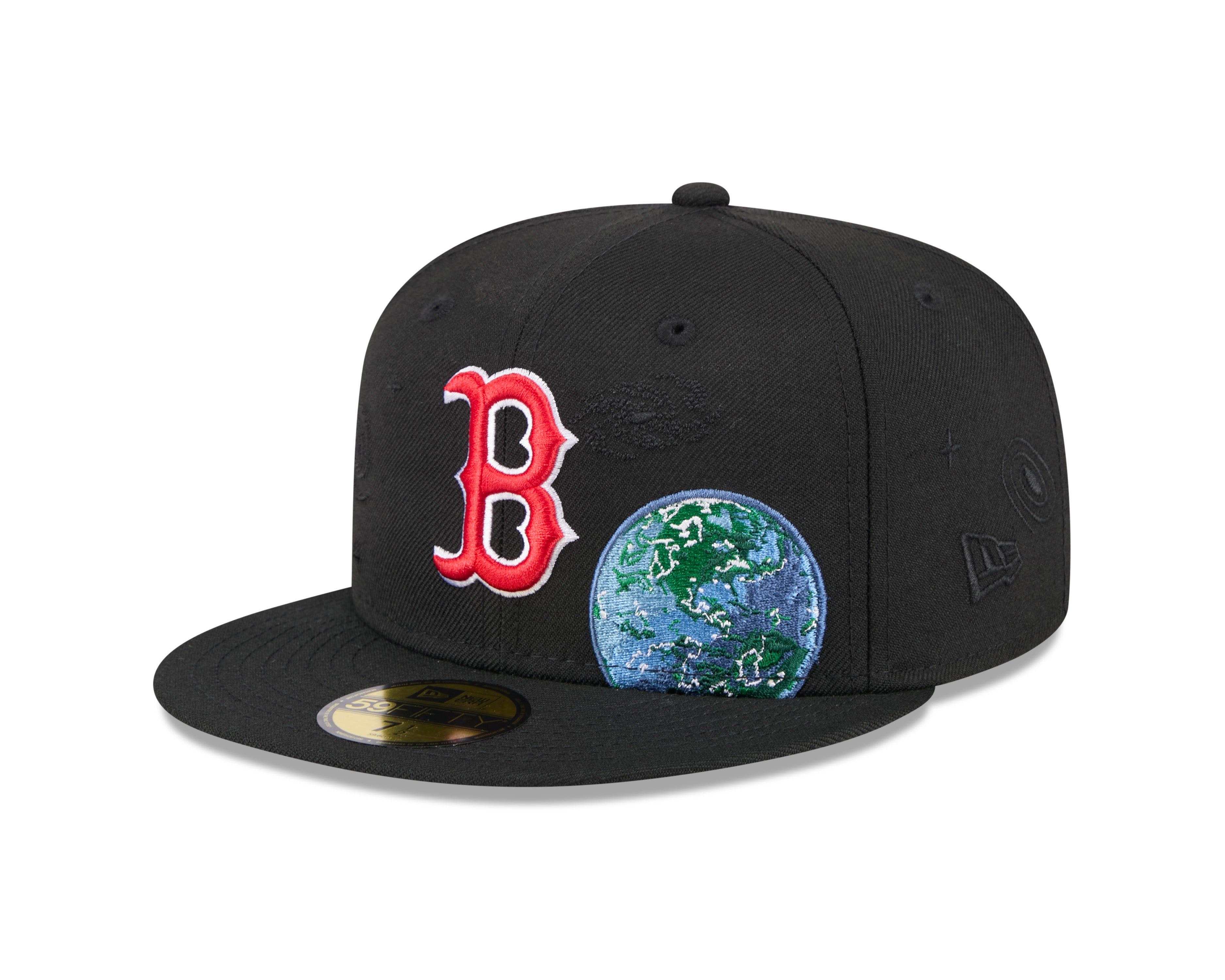 New Era - NE Global - 59Fifty Fitted Cap - Boston Red Sox - Black - Headz Up 