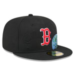 New Era - NE Global - 59Fifty Fitted Cap - Boston Red Sox - Black - Headz Up 