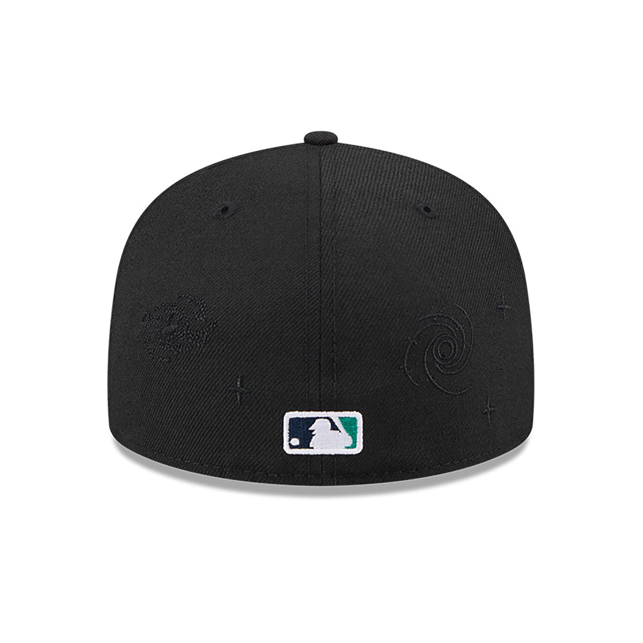 New Era - NE Global - 59Fifty Fitted Cap - Seattle Mariners - Black - Headz Up 
