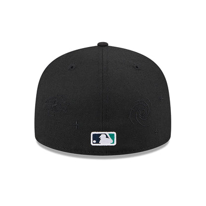 New Era - NE Global - 59Fifty Fitted Cap - Seattle Mariners - Black