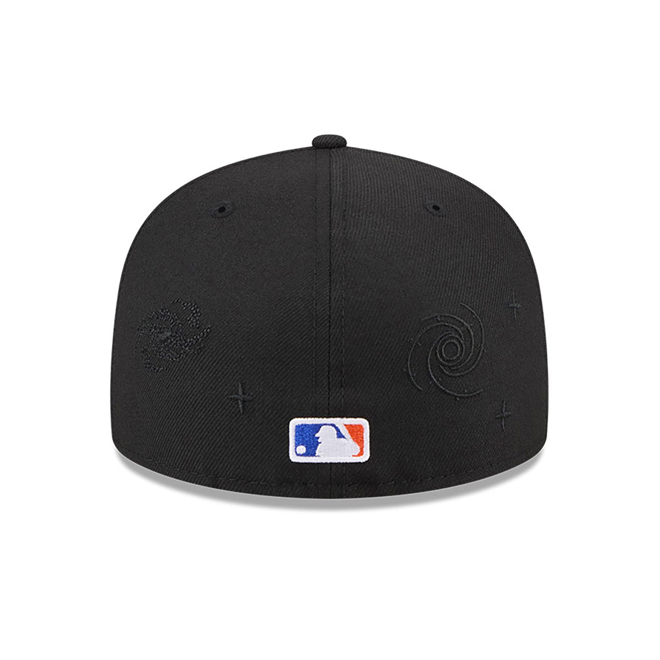 New Era - NE Global - 59Fifty Fitted Cap - New York Mets - Black - Headz Up 