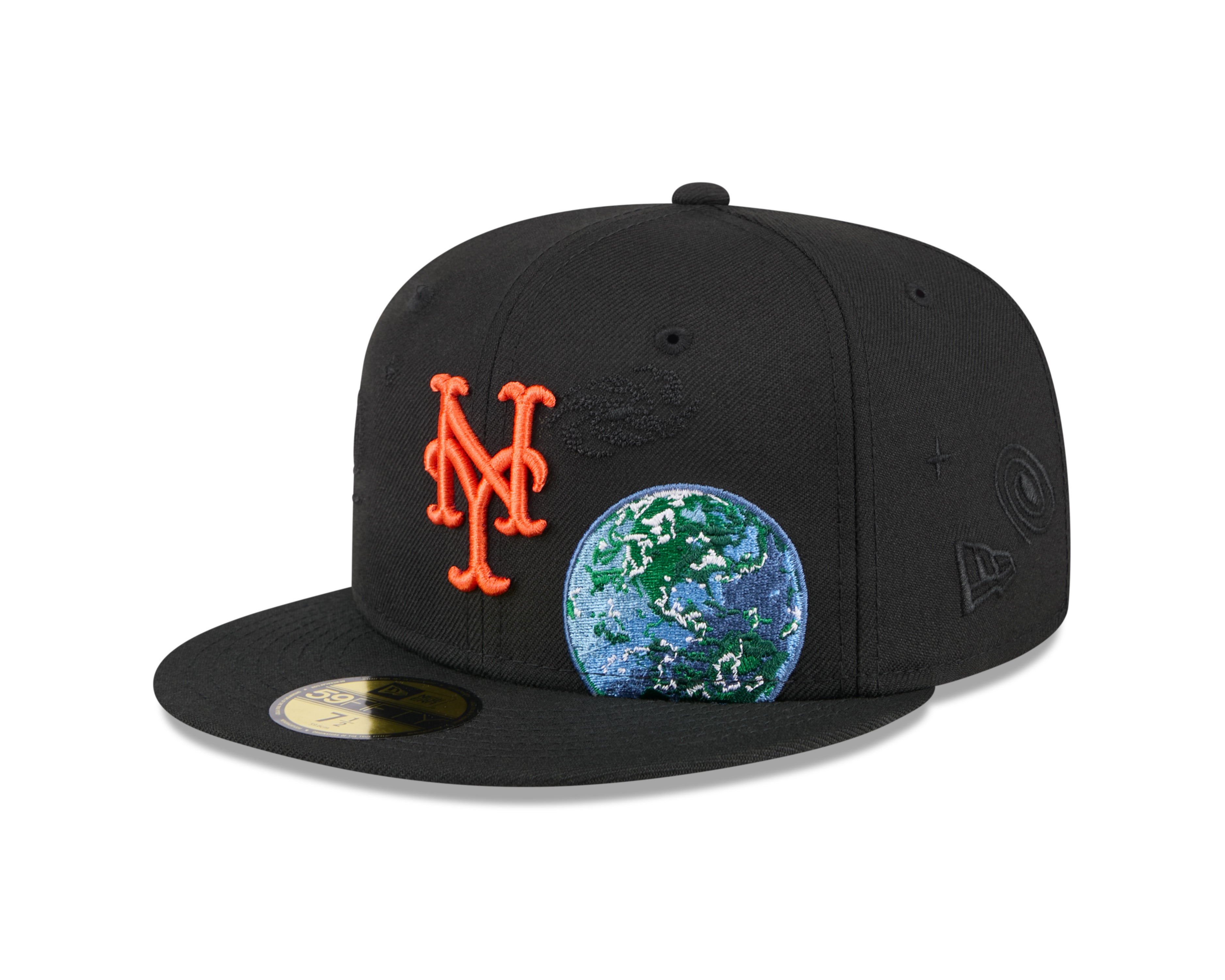 New Era - NE Global - 59Fifty Fitted Cap - New York Mets - Black - Headz Up 