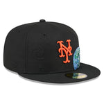 New Era - NE Global - 59Fifty Fitted Cap - New York Mets - Black - Headz Up 