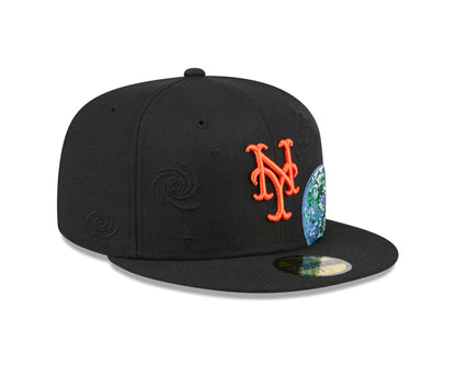 New Era - NE Global - 59Fifty Fitted Cap - New York Mets - Black