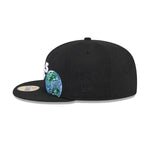 New Era - NE Global - 59Fifty Fitted Cap - Oakland Athletics - Black - Headz Up 