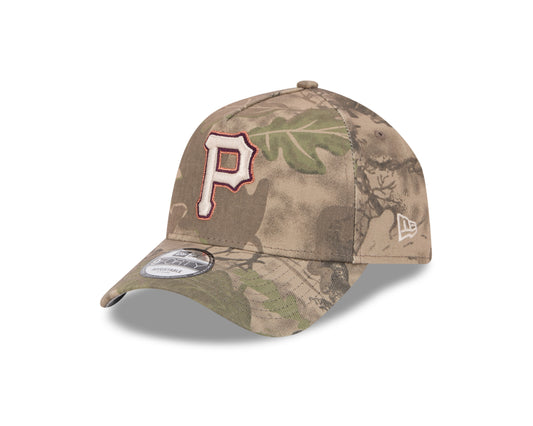 New Era - Pittsburgh Pirates - NE Leaf - 9forty A-Frame Cap - Camo