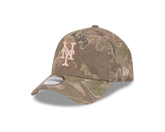 New Era - New York Mets - NE Leaf - 9forty A-Frame Cap - Camo