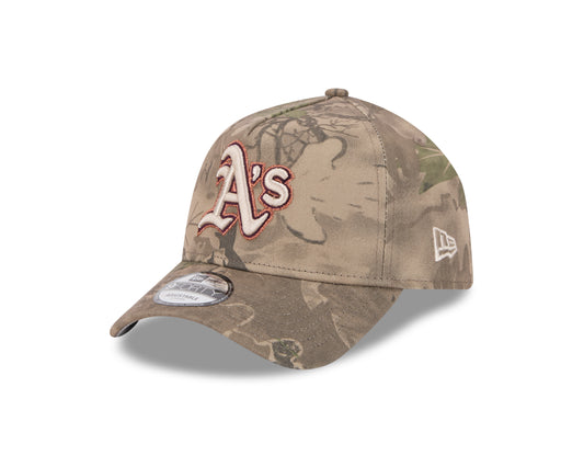 New Era - Oakland Athletics - NE Leaf - 9forty A-Frame Cap - Camo