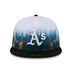 New Era - 59FIFTY Fitted Cap - PHOTOREAL - Oakland Athletics - Black - Headz Up 