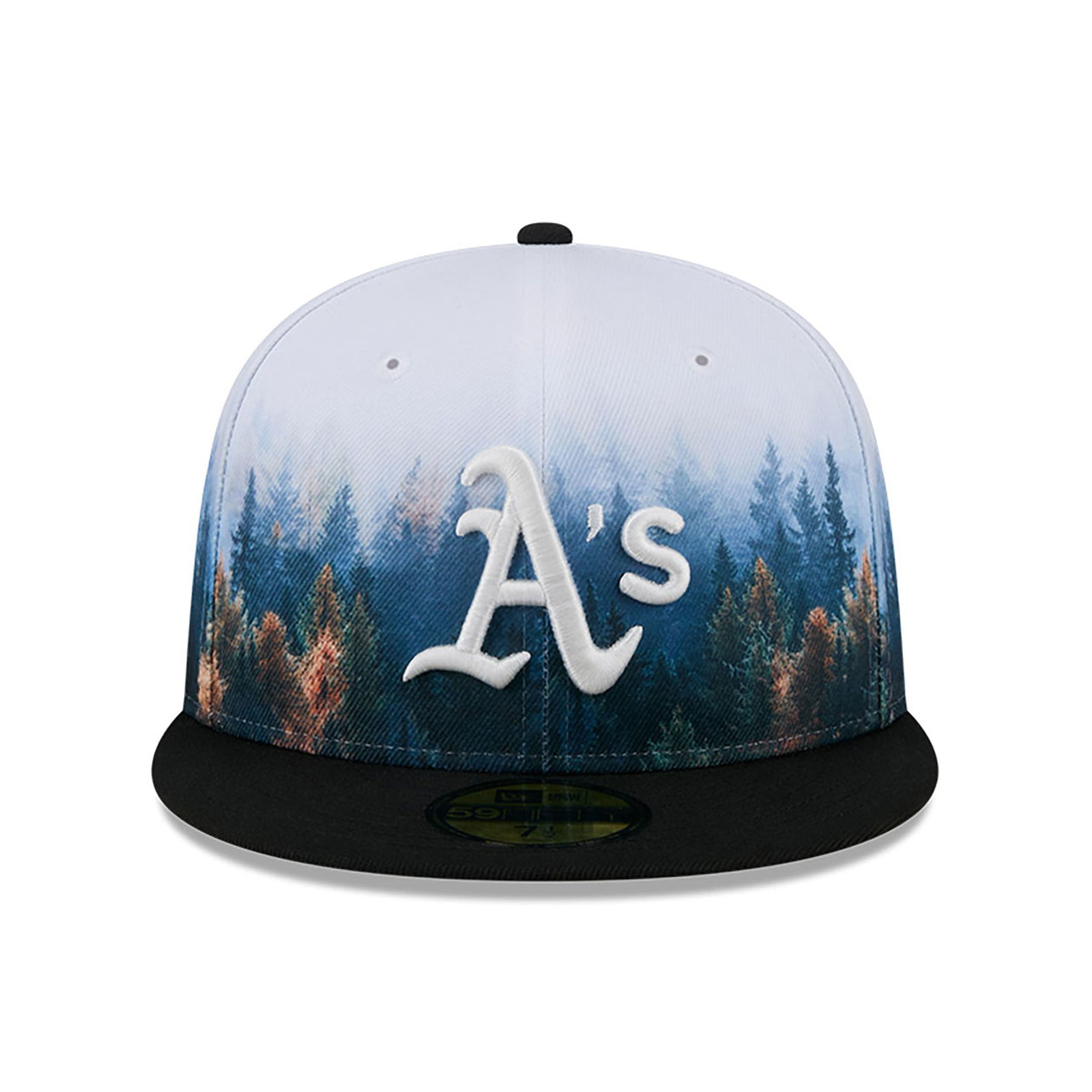 New Era - 59FIFTY Fitted Cap - PHOTOREAL - Oakland Athletics - Black - Headz Up 