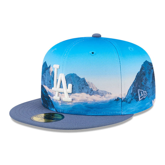 New Era - 59FIFTY Fitted Cap - PHOTOREAL - Los Angeles Dodgers - Blue