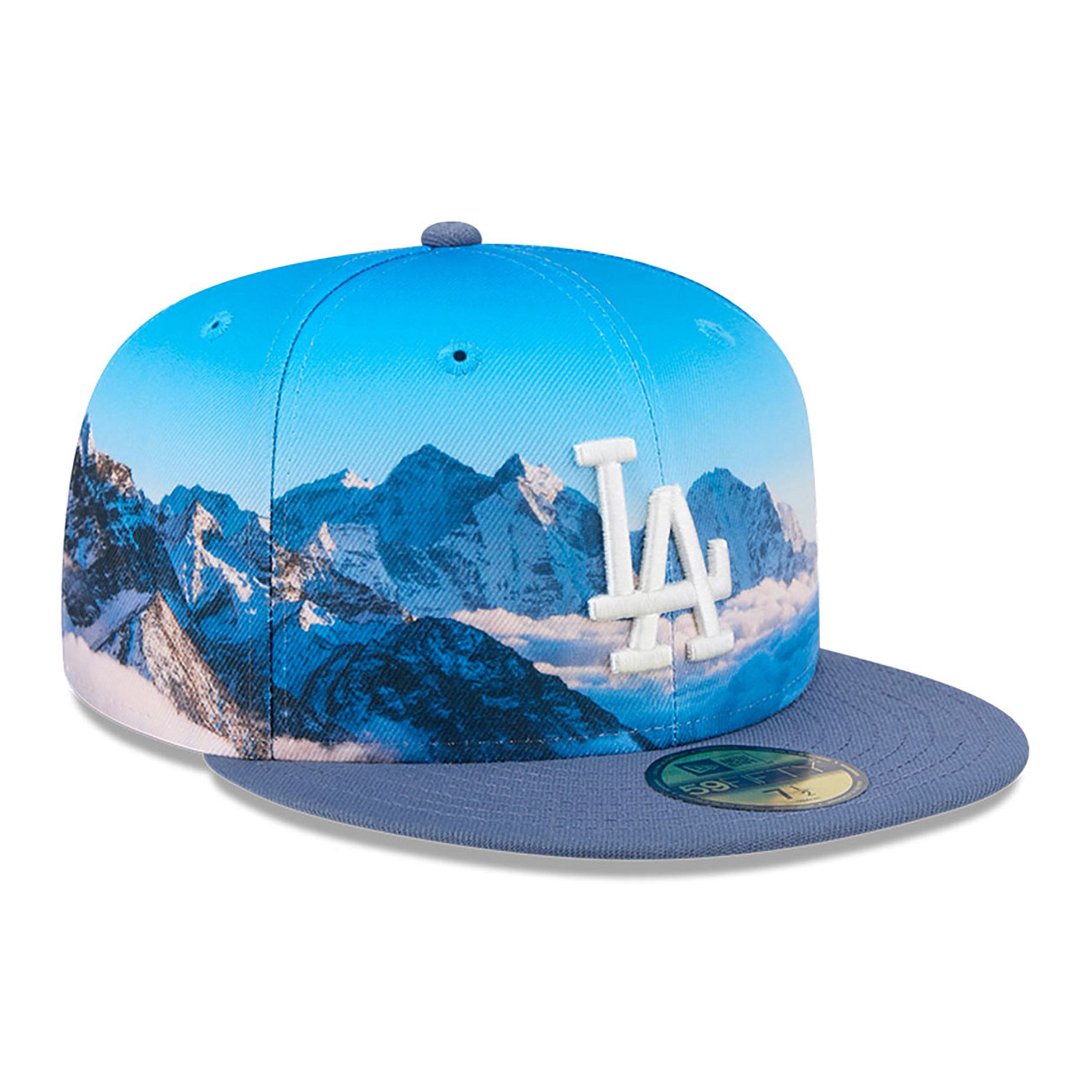 New Era - 59FIFTY Fitted Cap - PHOTOREAL - Los Angeles Dodgers - Blue - Headz Up 
