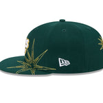 New Era - 59FIFTY Fitted Cap - SOLAR STARS - Oakland Athletics - Dark Green - Headz Up 