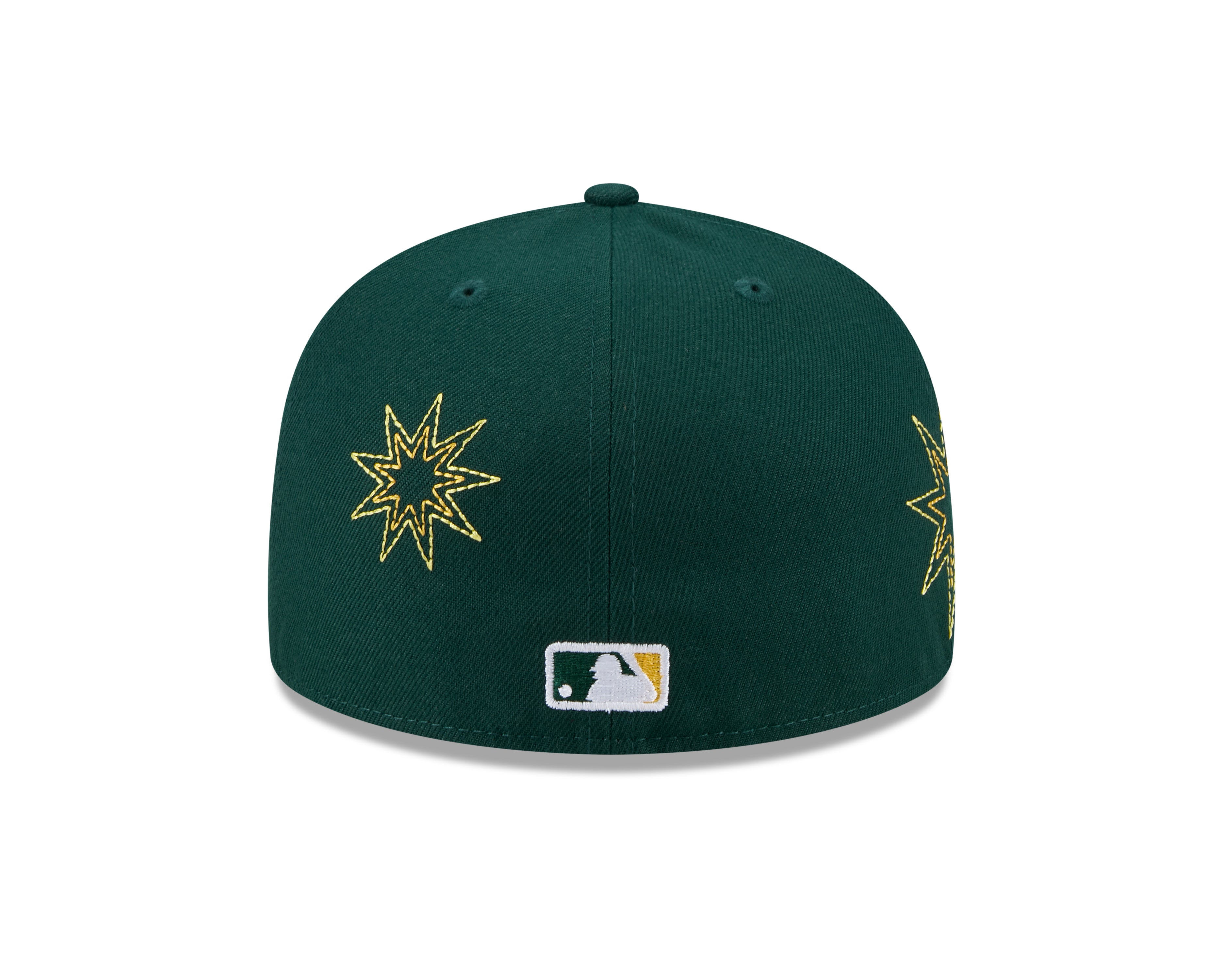 New Era - 59FIFTY Fitted Cap - SOLAR STARS - Oakland Athletics - Dark Green - Headz Up 