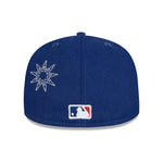 New Era - 59FIFTY Fitted Cap - SOLAR STARS - Los Angeles Dodgers - Blue - Headz Up 