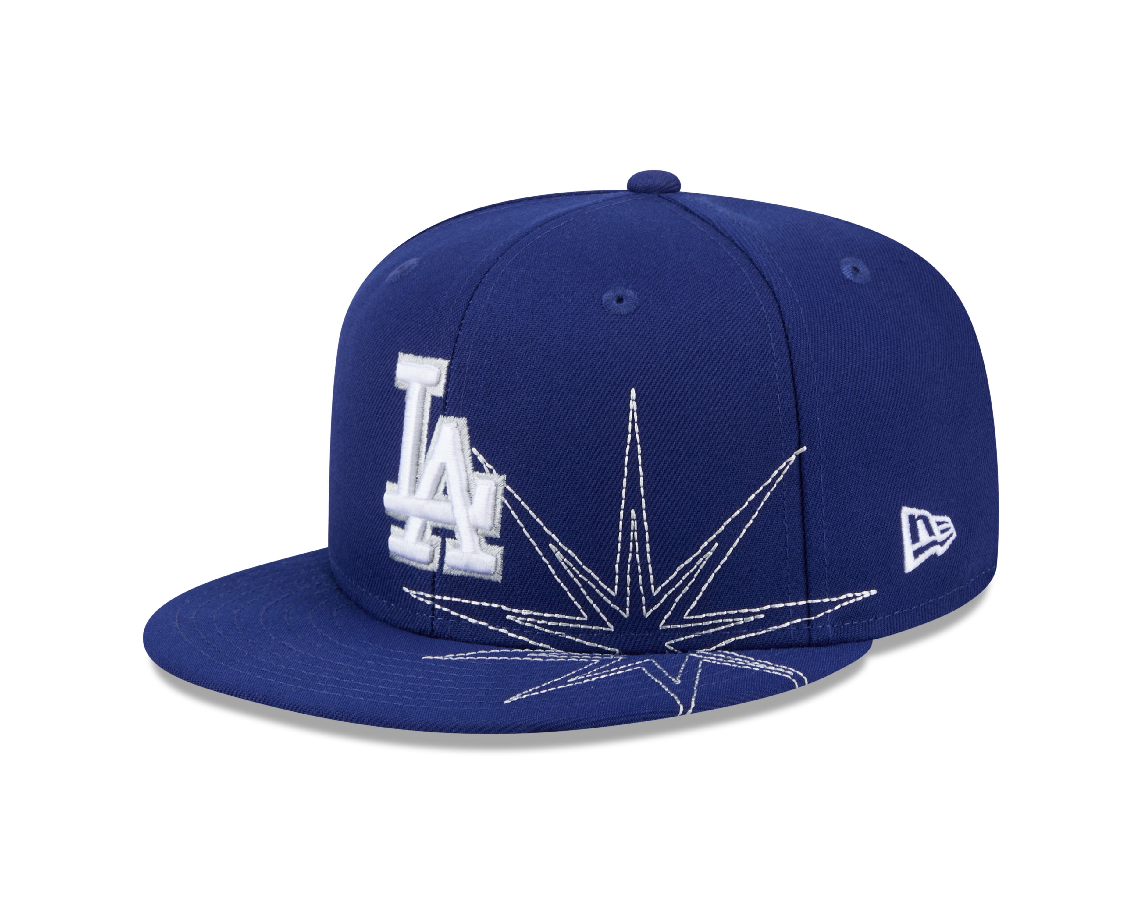 New Era - 59FIFTY Fitted Cap - SOLAR STARS - Los Angeles Dodgers - Blue - Headz Up 