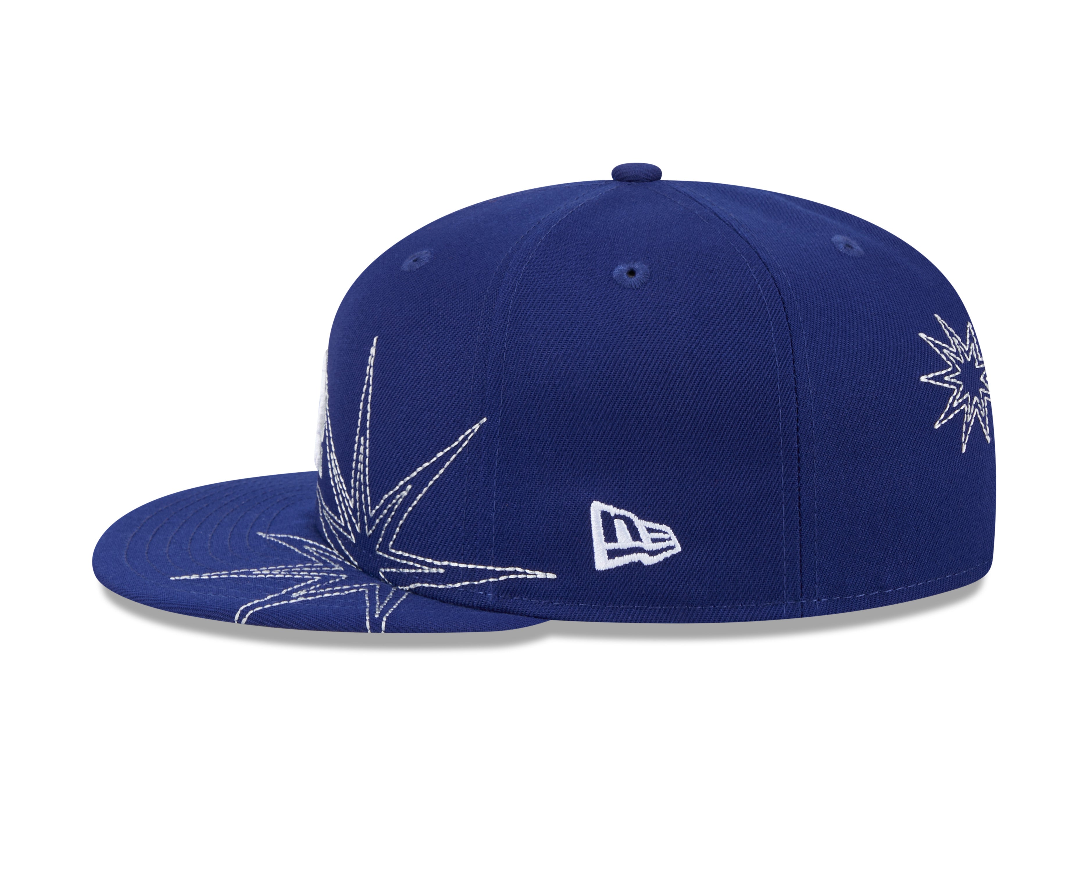 New Era - 59FIFTY Fitted Cap - SOLAR STARS - Los Angeles Dodgers - Blue - Headz Up 