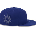 New Era - 59FIFTY Fitted Cap - SOLAR STARS - Los Angeles Dodgers - Blue - Headz Up 