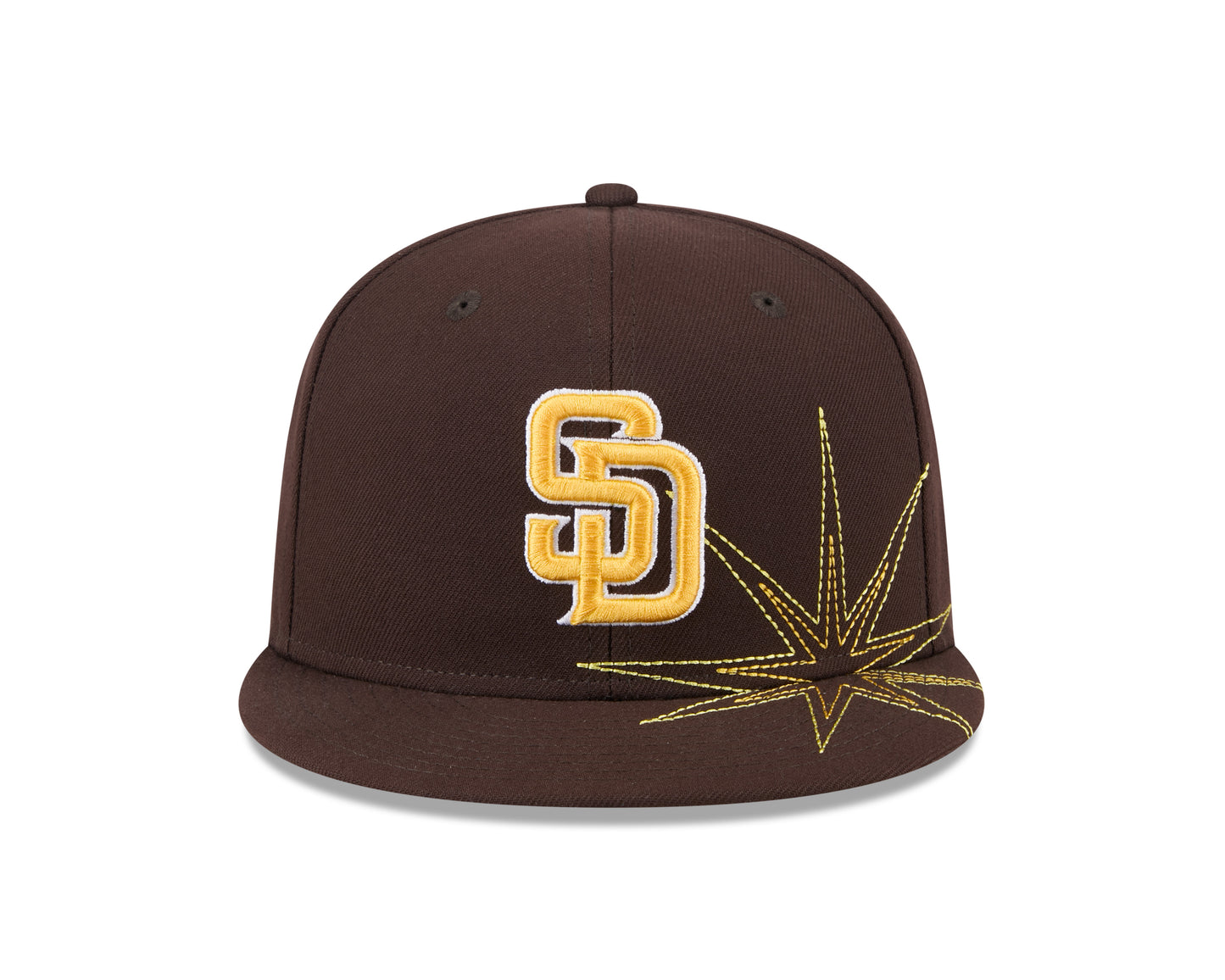 New Era - 59FIFTY Fitted Cap - SOLAR STARS - San Diego Padres - Brown